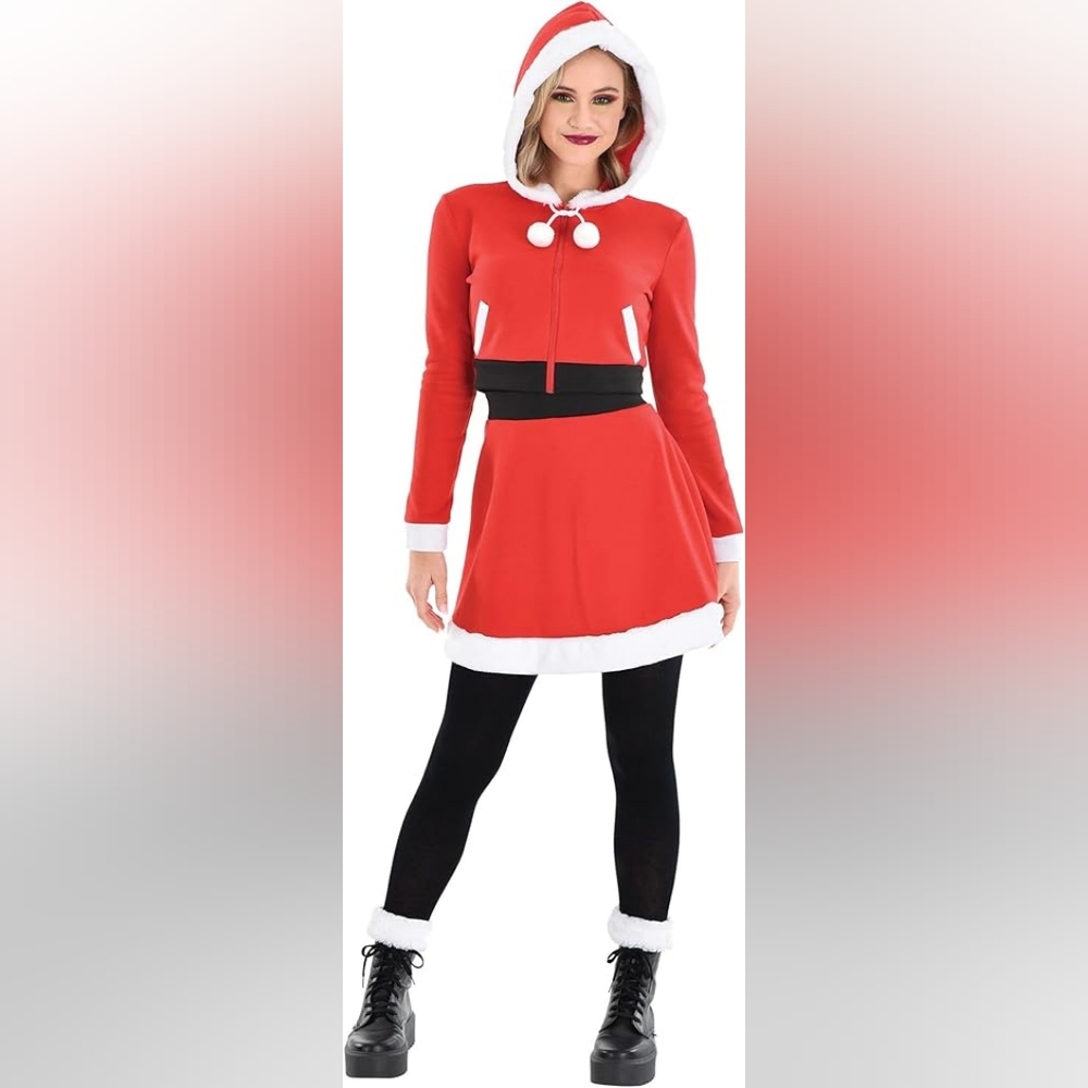 Red Sassy Claus Costume